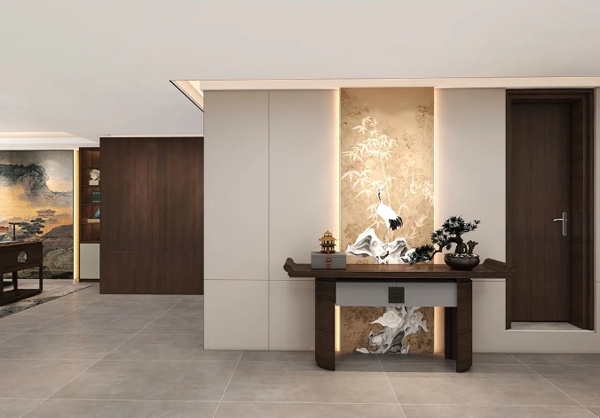 宋風(fēng)雅韻丨193㎡宋式美學(xué)雅居，新中式風(fēng)格的天花板